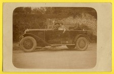 cpa Superbe Carte PHOTO vers 1930 AUTOMOBILE VOITURE CAR à Identifier
