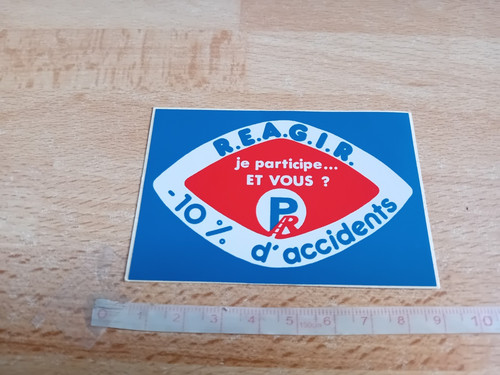 Autocollant prévention - autocollant,
