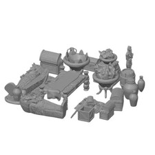 Décors wargame désert -