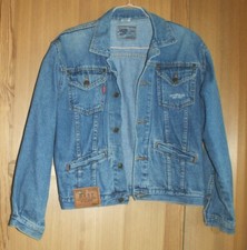 BLOUSON JEAN  VESTE marque COMPLICES KNITWEAR MPC-55  - Taille 14 ans ou S