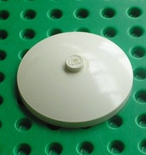 Lego White Round Dish ref 3960