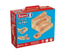 Circuit de billes en bois à