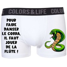 Boxer humoristique homme “Le