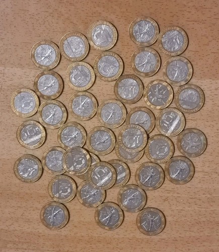 Lot pièces 10 francs - de, de