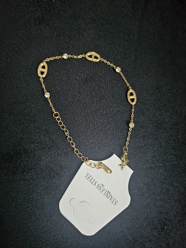 Stainless steel bracelet - stainless,