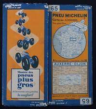 Carte MICHELIN old map 1930