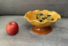 Coupe à fruits décors olives