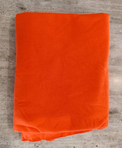 Coupon tissu jersey orange