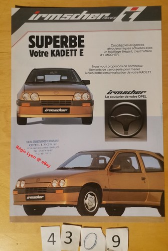 Irmscher opel kadett - irmscher,