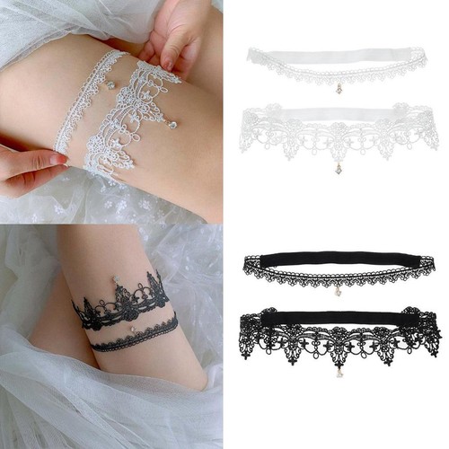 2pcs jarretière sexy dentelle - jarretière,