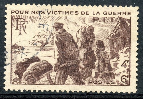 Timbre france oblitere 737 - france,