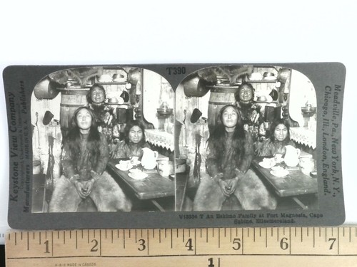 Keystone stereoview inuit - keystone,