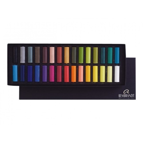 Boîte demi pastels - de, 30