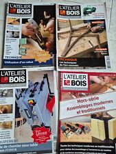 magazine bricolage bois, l'atelier bois ou le bouvet