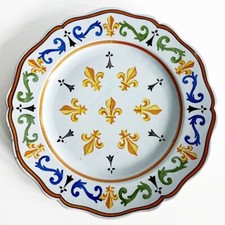 Assiette Faïence Porquier