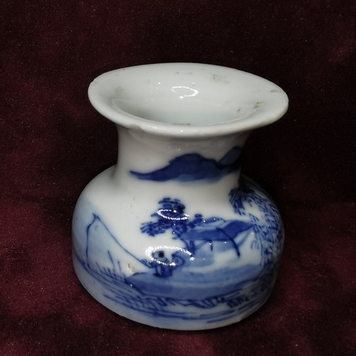 Antique chinese blue and white - antique,