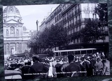 Carte postale Monome Bd St Michel,Paris,1950  Bonnel CPSM