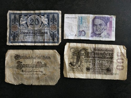 Lot billet allemand - billet,