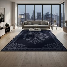 Tapis en laine touffeté à la