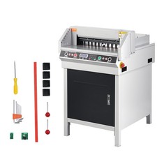 VEVOR Massicot Coupe-Papier Électrique Largeur de Coupe Maximale 450 mm Bureau