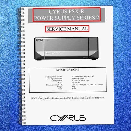 Cyrus psx power supply - psx-r,