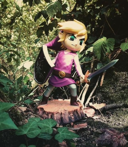 Statuette link the legend - link,