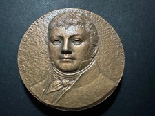 Médaille en bronze de Robert Surcouf, 1773-1827-Ref 19