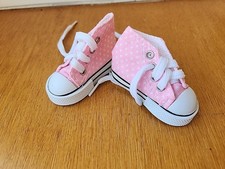 Chaussure Basket Rose Pois