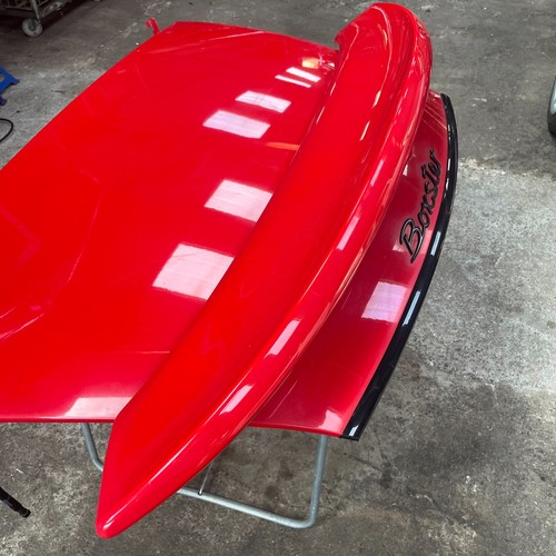 Capot arriere avec spoiler - capot,
