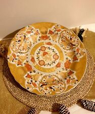 Assiette Marocaine en Porcelaine Fine Style Chinois - Yaran - Rare 