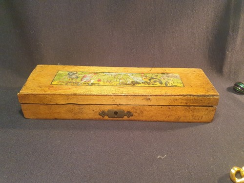 Plumier bois ancien a - plumier,