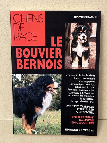 Livre chien race bouvier - chien,