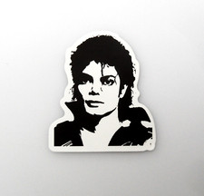 JARL/ Sticker Autocollant  Michael Jackson - 6,5 x 6 cm