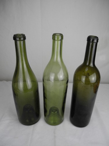 Anciennes bouteilles vin verre - anciennes,