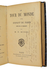 Envoi autographe M.E Morel. Le tour du monde d'un gamin de Paris