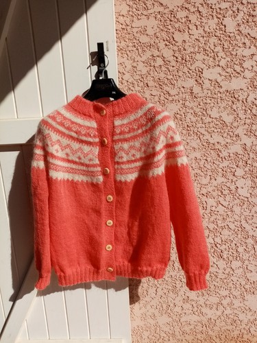 Gilet mohair jacquard - jacquard, neuf
