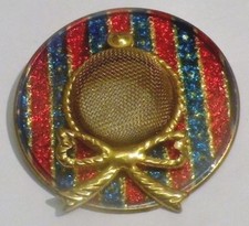 broche bijou vintage chapeau