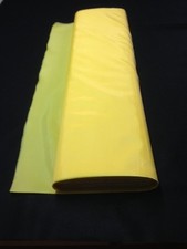  Tenture plafond MARIAGE tissu DOUBLURE jaune au mètre largeur 75 cm