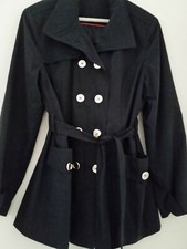 TRENCH SHE NOIR  TAILLE : 42