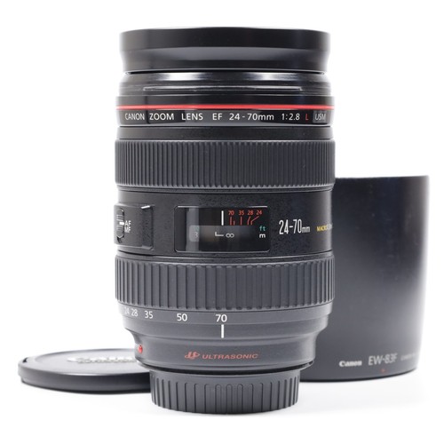 Canon 70mm 2 - 24-70mm, f/2.8l
