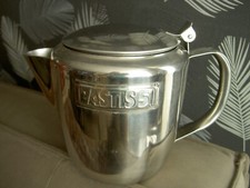 PICHET SEAU eau glaçon métal "PASTIS 51" anisette carafe bistro Vintage 1960