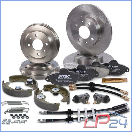 Disque frein plaquettes - 2x,