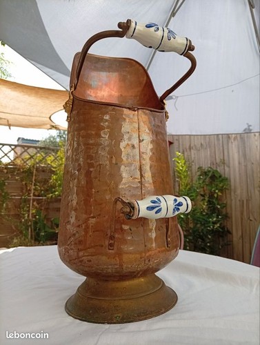 Seau charbon - à,