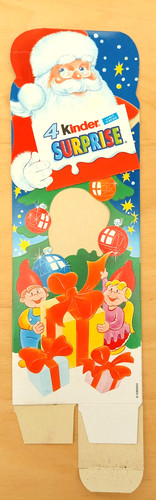 Boite vide kinder surprise - kinder,