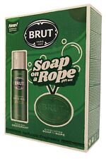 Brut Déodorant Spray Original 200ml Et Savon sur une Corde 150g Homme Parfum Set