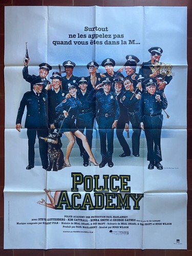 Affiche police academy hugh - affiche,