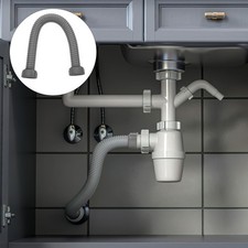  Tuyau Drain Flexible Evacuation Lavabo D'évacuation De Vidange D'extension