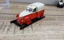 Citroën 2cv fourgonnette sncf norev ixo eligor solido  1/43