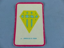 MIROIR SPRINT carte football SPORTING CLUB TOULON # 97 vers 1960 originale