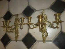 PAIRE ANCIENNE APPLIQUE